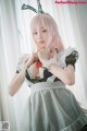 DJAWA Photo - Bambi (밤비): "Sheer Bunny Maid" (51 photos)