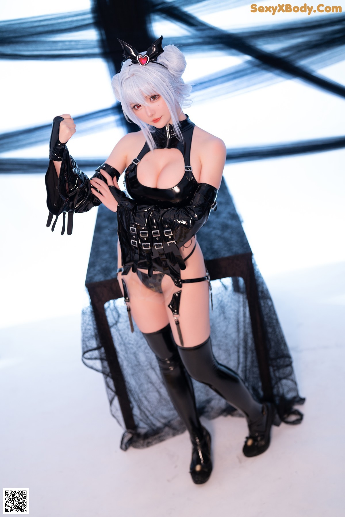 View - Cosplay 星之迟迟 - Chiness Model  水蓝小恶魔 - 